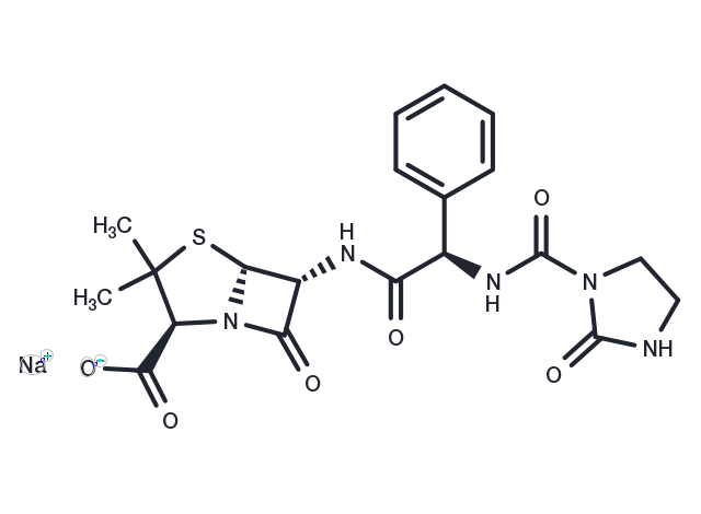 Azlocillin sodium salt Chemical Structure