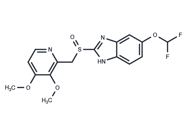Pantoprazole Chemical Structure
