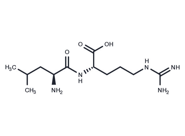 Leucylarginine Chemical Structure
