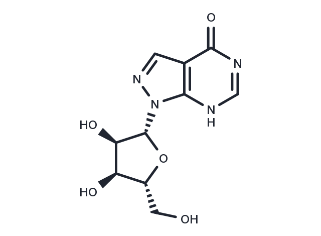Allopurinol riboside Chemical Structure