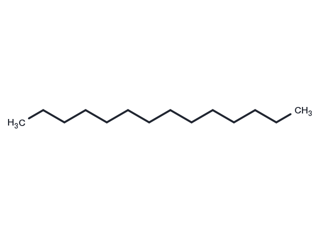 Tetradecane Chemical Structure