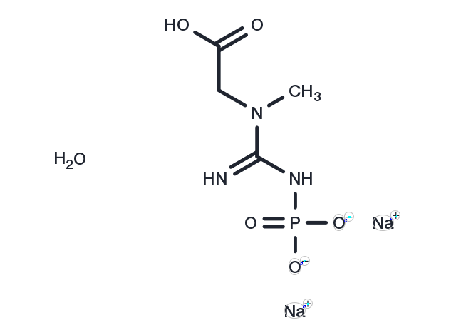 Phosphocreatine disodium hydrate Chemical Structure