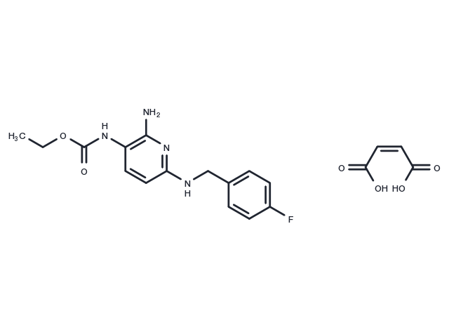 Flupirtine maleate Chemical Structure