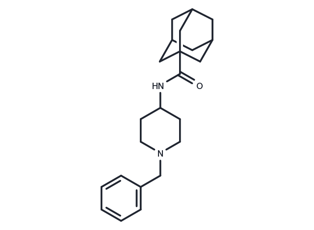 N-(1-benzyl-4-piperidyl)adamantane-1-carboxamide Chemical Structure