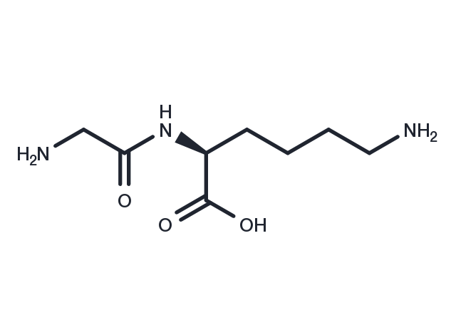 Glycyllysine Chemical Structure