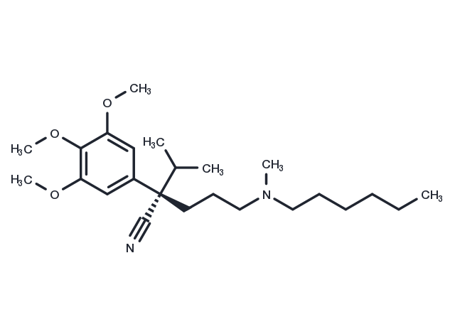 Nexopamil Chemical Structure