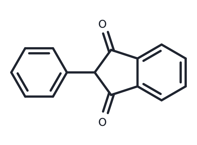 Phenindione Chemical Structure