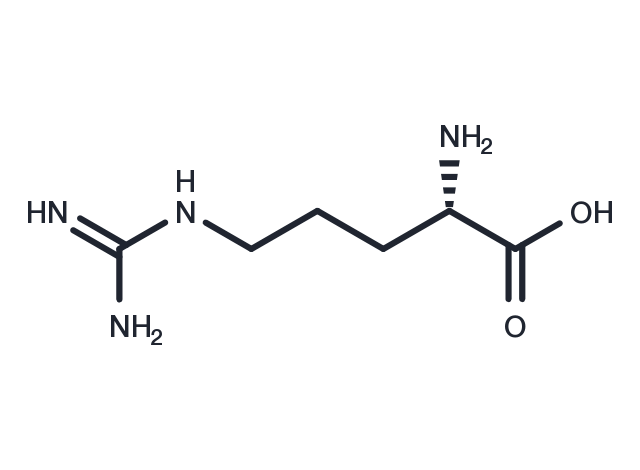 L-Arginine Chemical Structure