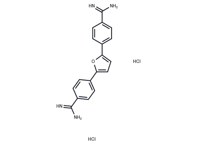 Furamidine dihydrochloride Chemical Structure