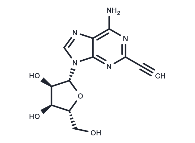 2-Ethynyl Adenosine Chemical Structure