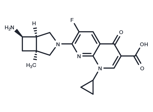 ecenofloxacin Chemical Structure