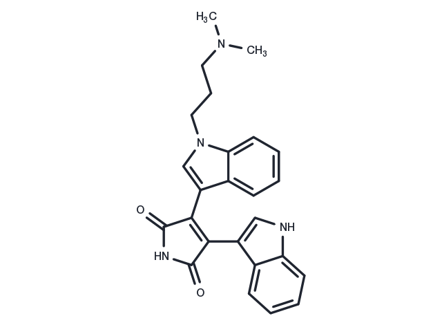 Bisindolylmaleimide I Chemical Structure