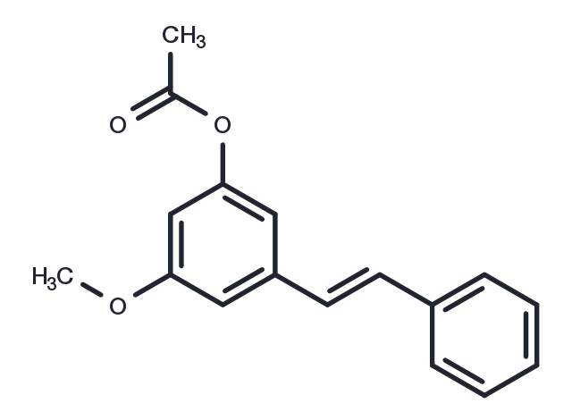 (E)-3-Acetoxy-5-methoxystilbene Chemical Structure