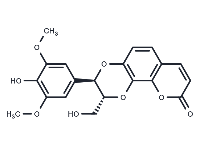 daphneticin Chemical Structure