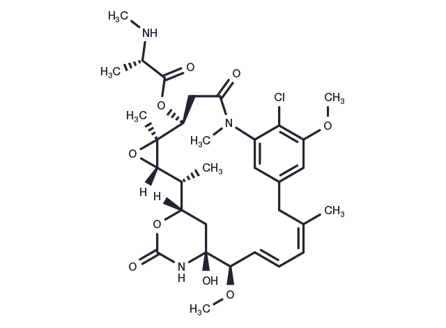 N-Me-L-Ala-maytansinol Chemical Structure