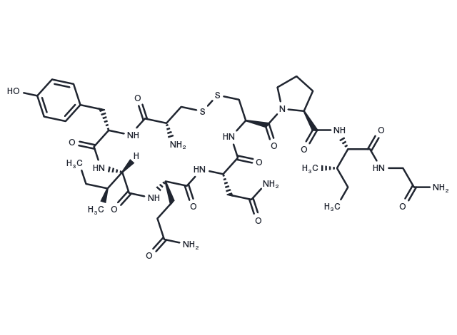(Ile8)-Oxytocin Chemical Structure