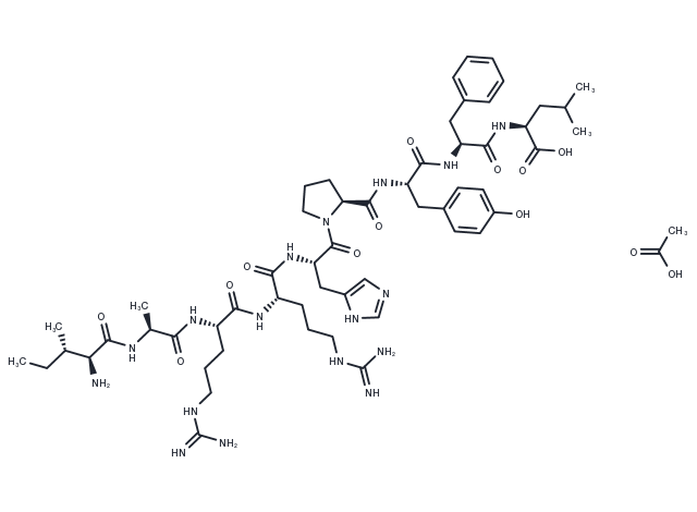 Kinetensin acetate(103131-69-7 free base) Chemical Structure