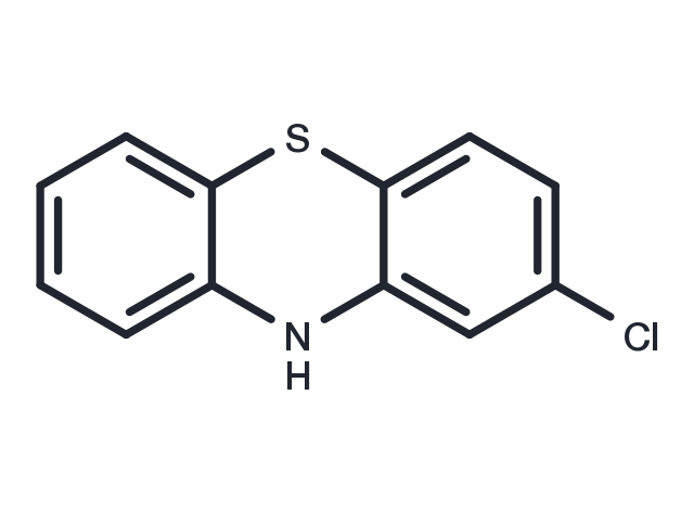 2-Chlorophenothiazine Chemical Structure