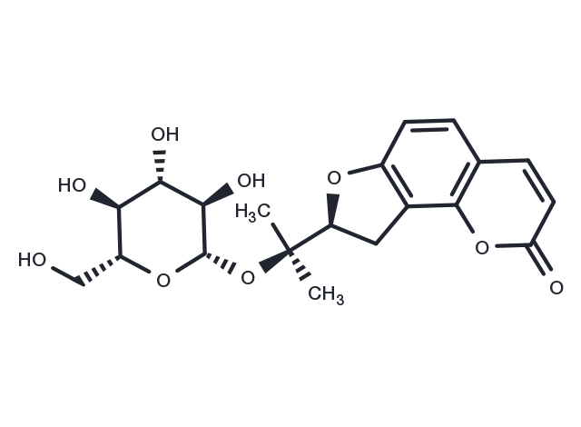 Columbianetin beta-D-glucopyranoside