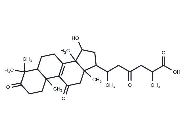 Ganolucidic acid A Chemical Structure