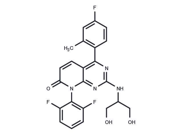 Dilmapimod Chemical Structure