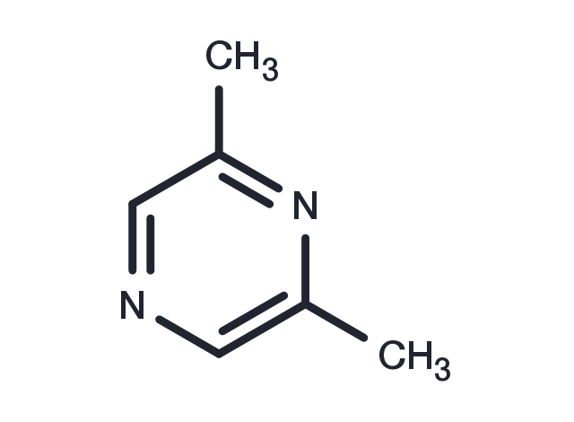2,6-Dimethylpyrazine Chemical Structure
