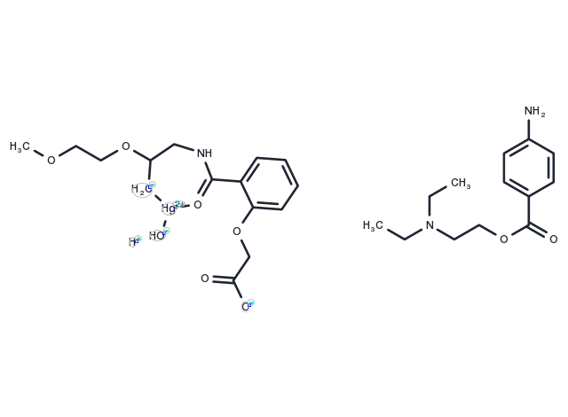 Procaine merethoxylline Chemical Structure