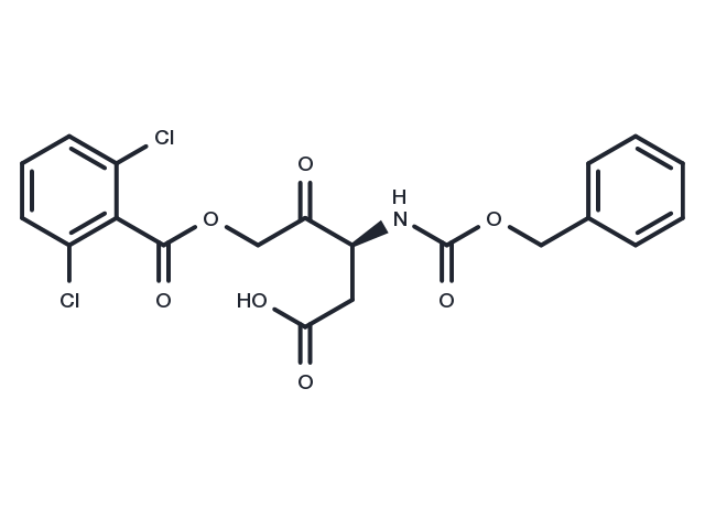 Z-Asp-CH2-DCB Chemical Structure