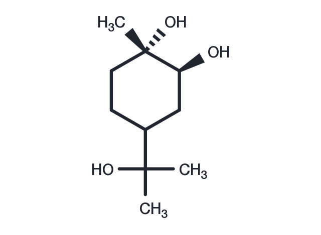 p-Menthane-1,2,8-triol Chemical Structure