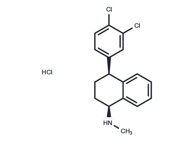 Sertraline hydrochloride Chemical Structure