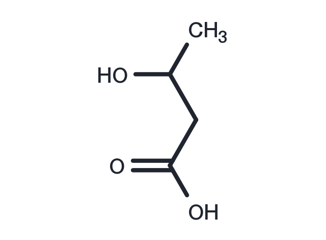 3-Hydroxybutyric acid Chemical Structure