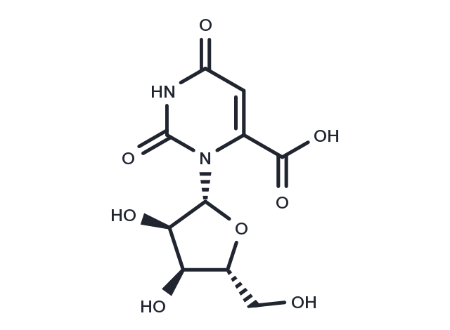 Orotidine Chemical Structure