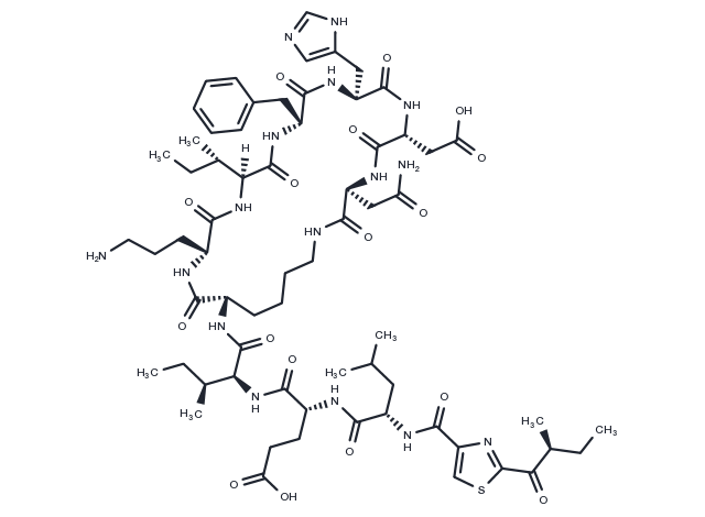 Bacitracin F Chemical Structure