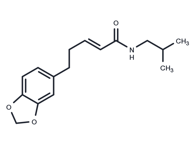 4,5-Dihydropiperlonguminine Chemical Structure
