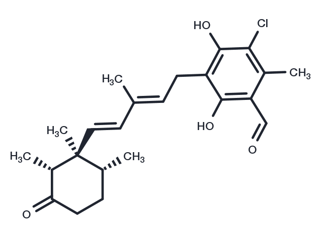 Ascochlorin Chemical Structure
