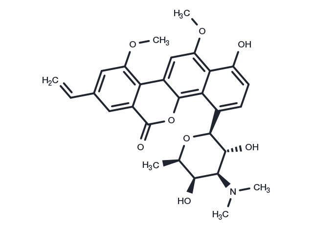 Desacetylravidomycin Chemical Structure