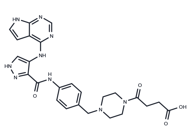 FN-1501-propionic acid Chemical Structure