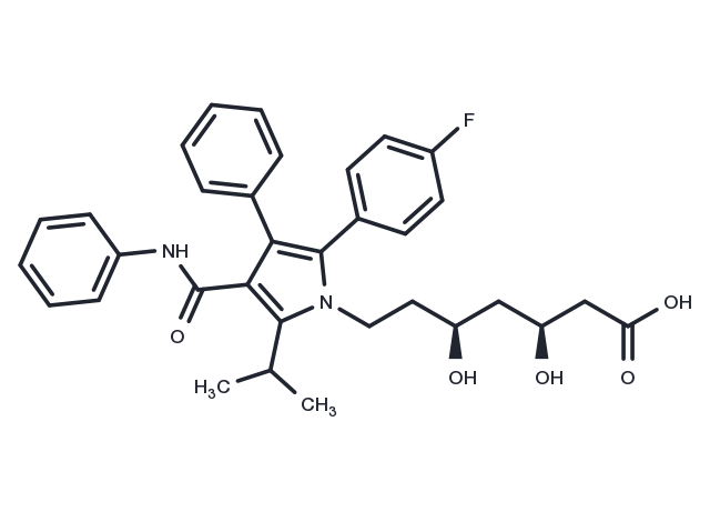 (3S,5S)-Atorvastatin Chemical Structure