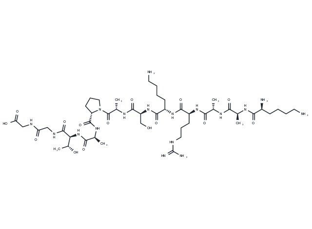 Histone H3 (23-34) Chemical Structure