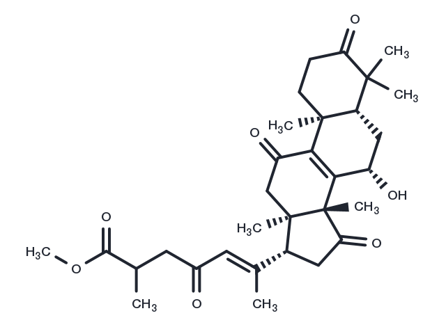 Methyl ganoderenate D Chemical Structure