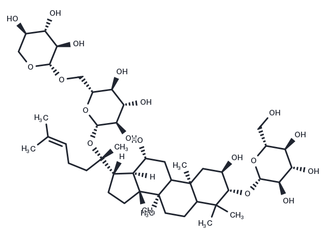 Gypenoside LVII Chemical Structure