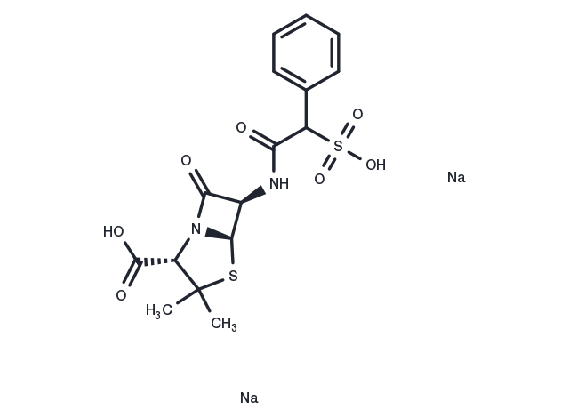 Sulbenicillin disodium Chemical Structure