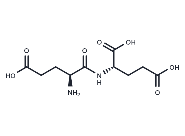 Glutamyl-glutamic acid Chemical Structure