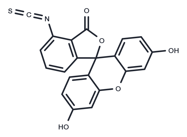 Fluorescein-6-isothiocyanate Chemical Structure