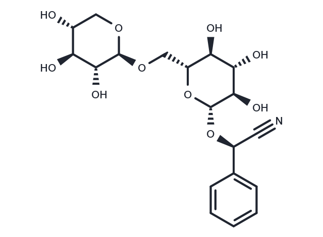 Mandelonitrile primeveroside Chemical Structure