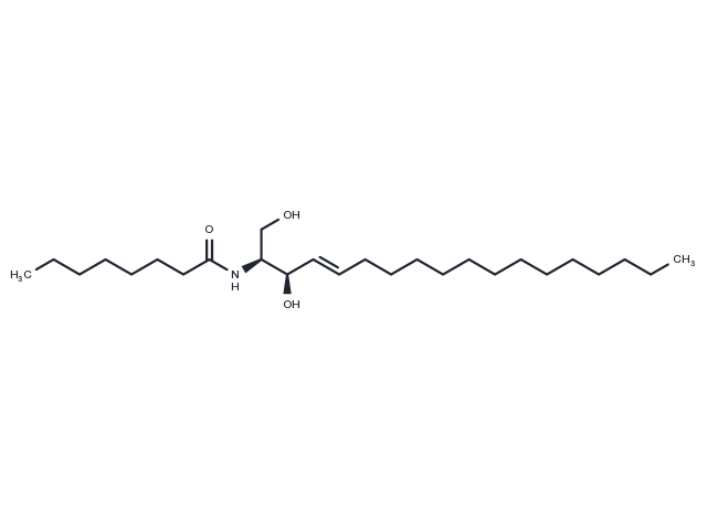 C8-Ceramide Chemical Structure