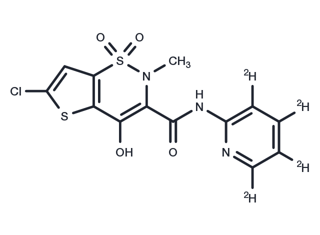 Lornoxicam-d4 Chemical Structure