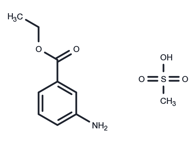Tricaine methanesulfonate Chemical Structure