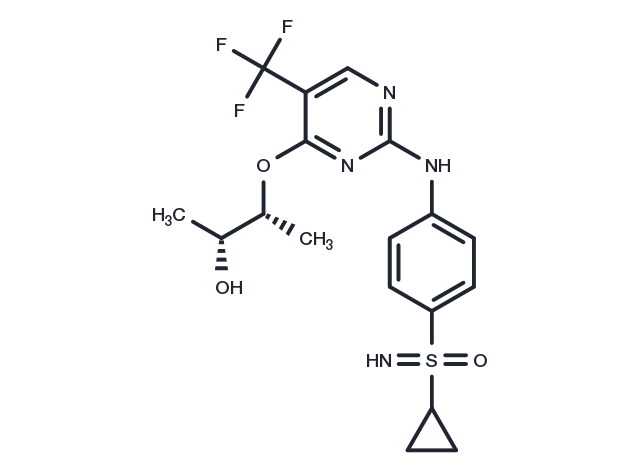 Roniciclib Chemical Structure