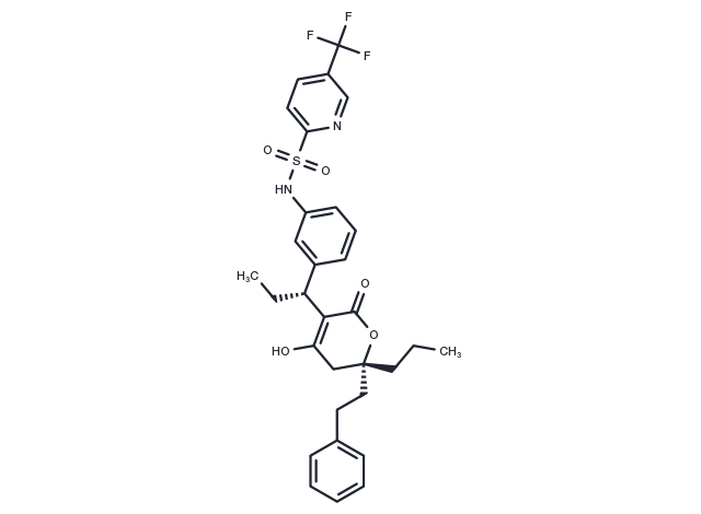 Tipranavir Chemical Structure